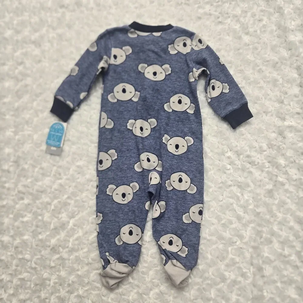 Carter's Baby Footed Sleeper 6-9 Months Multicolor NWT Foldover Mitts lot